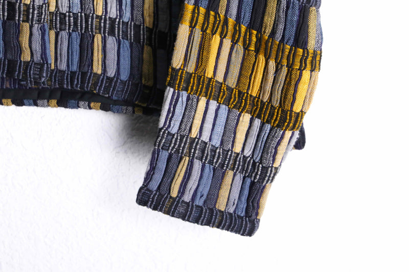 ''TUMI''border textile jacket