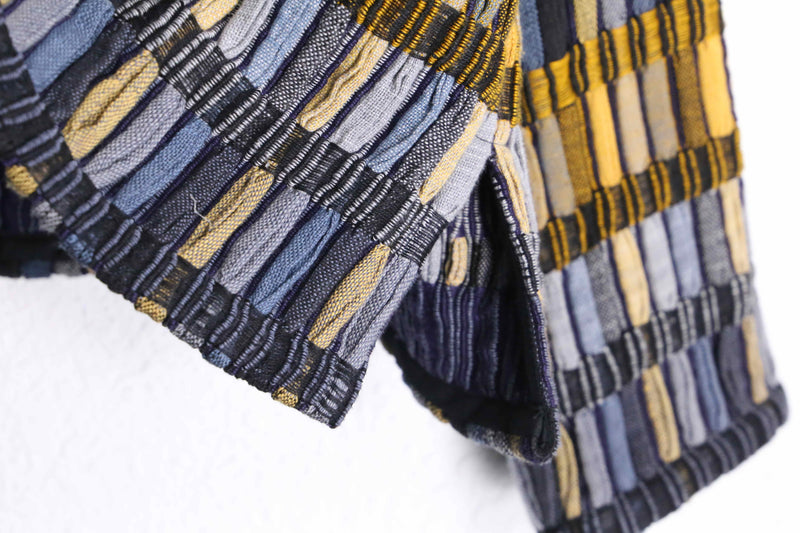 ''TUMI''border textile jacket