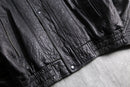 1990s ST JOHN'S BAY leather bomber jacket