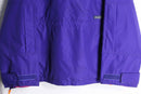 80's “Columbia” purple nylon pink lining anorak