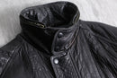 1990s ST JOHN'S BAY leather bomber jacket