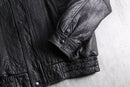 1990s ST JOHN'S BAY leather bomber jacket