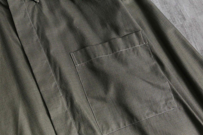 1990s VERSACE Classic V2 fly front cotton shirt