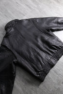 1990s ST JOHN'S BAY leather bomber jacket
