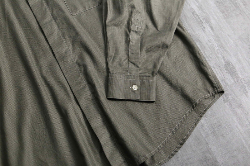 1990s VERSACE Classic V2 fly front cotton shirt