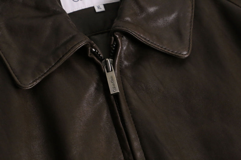 1990s A.P.C. LEATHER JACKET - ジャケット・アウター