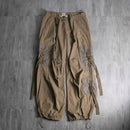 2000s BDG multi pocket cargo techno pants