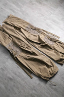 2000s BDG multi pocket cargo techno pants