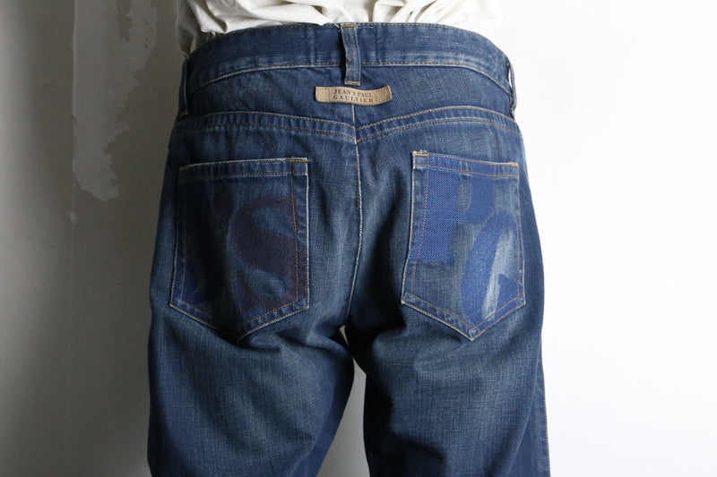 "JEAN’S PAUL GAULTIER" denim pants