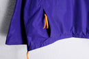 80's “Columbia” purple nylon pink lining anorak