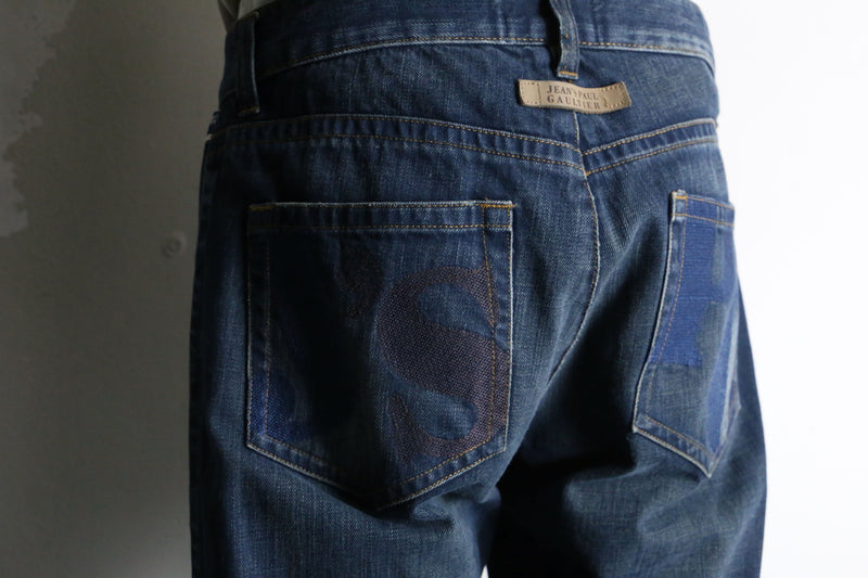 "JEAN’S PAUL GAULTIER" denim pants