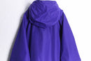 80's “Columbia” purple nylon pink lining anorak