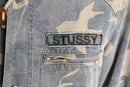2000s Stussy cotton canvas camou jacket