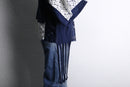"Re:make" docking lace design Tee｜リメイクTシャツの古着 詳細10