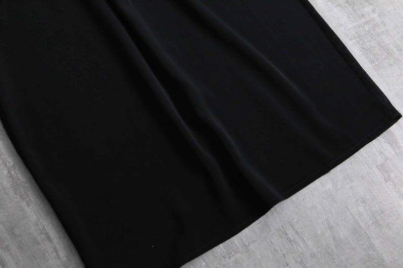 1990s PRONTI jacquard black shirt