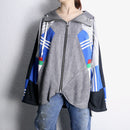 "Re:make" denim × track penguin jacket｜リメイクジャケットの古着（Re:Re:）