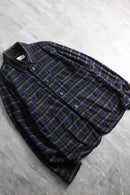late 2010s COACH1941 linen wool check CPO shirt jacket