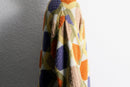 warm color total pattern cotton knit