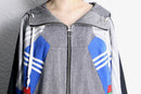 "Re:make" denim × track penguin jacket｜リメイクジャケットの古着 詳細2