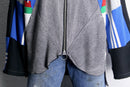 "Re:make" denim × track penguin jacket｜リメイクジャケットの古着 詳細3