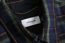 late 2010s COACH1941 linen wool check CPO shirt jacket