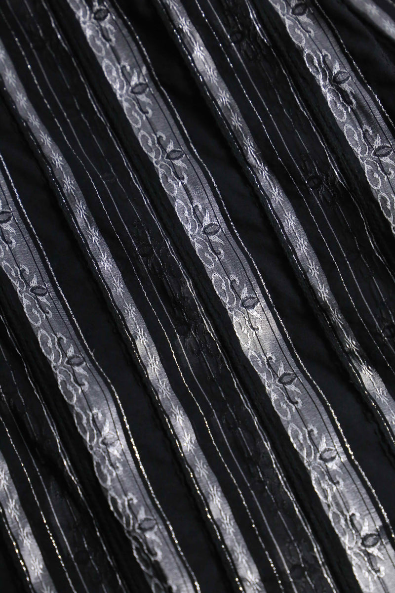 1990s PRONTI emb jacquard shirt