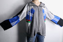 "Re:make" denim × track penguin jacket｜リメイクジャケットの古着 詳細4