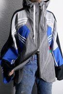"Re:make" denim × track penguin jacket｜リメイクジャケットの古着 詳細7