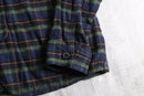 late 2010s COACH1941 linen wool check CPO shirt jacket