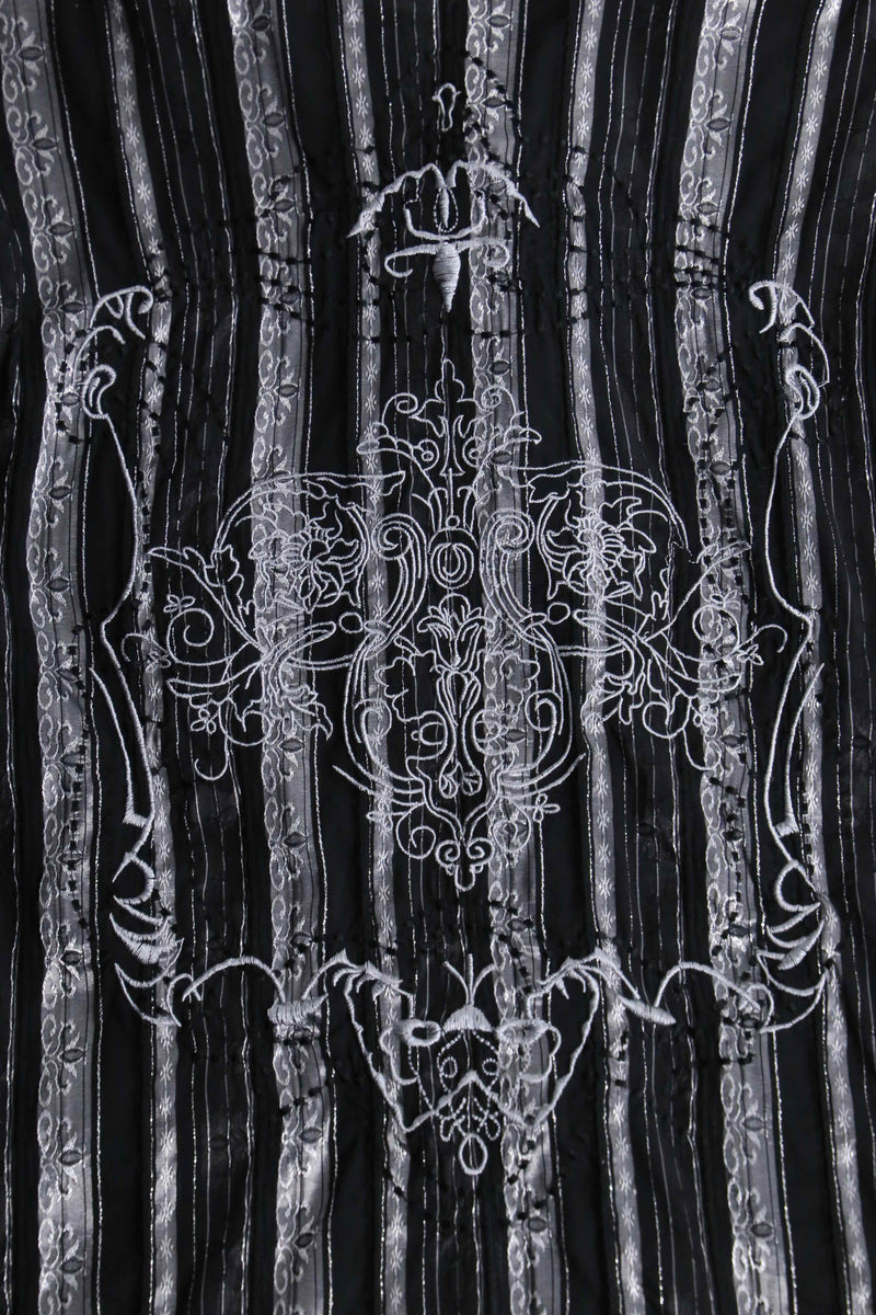 1990s PRONTI emb jacquard shirt