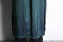 90's iridescent long trench coat