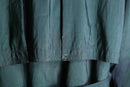90's iridescent long trench coat