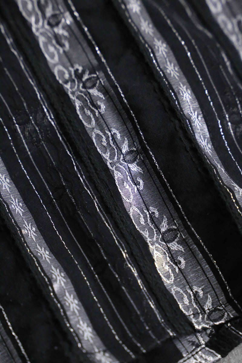 1990s PRONTI emb jacquard shirt