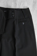2000s poly rayon slacks baggy shorts