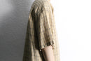 “L.L.Bean”linen cotton check S/S shirt