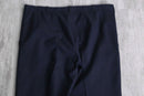1987 navy color herringbone wide tapered slacks