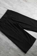 2000s poly rayon slacks baggy shorts