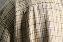 “L.L.Bean”linen cotton check S/S shirt
