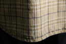“L.L.Bean”linen cotton check S/S shirt
