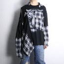 ''Remake''shirt docking Tee｜リメイクTシャツの古着 詳細2
