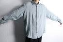pale tiffany blue linen shirt