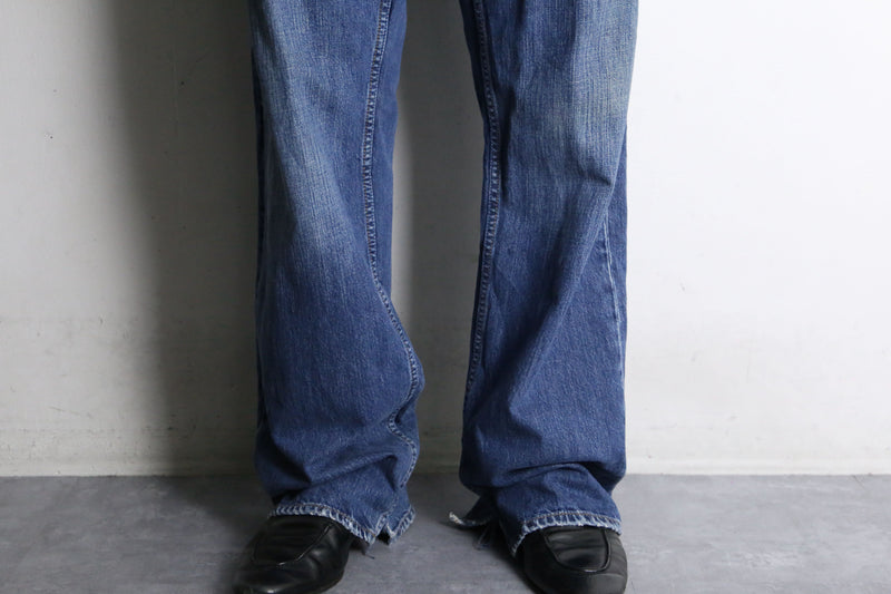 “DIESEL” wide straight  denim