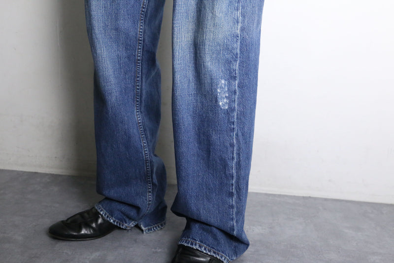 “DIESEL” wide straight  denim