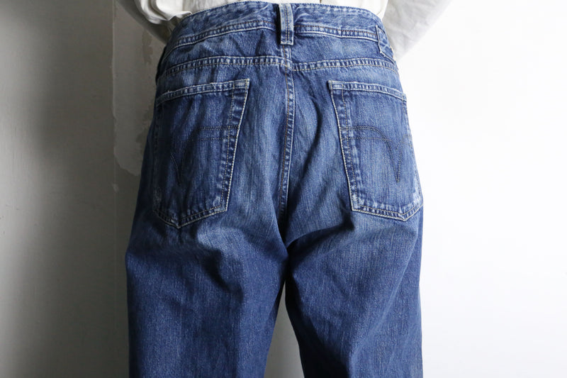 “DIESEL” wide straight  denim