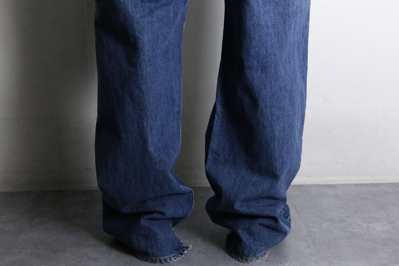 “DIESEL” wide straight  denim