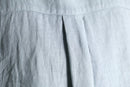 pale tiffany blue linen shirt