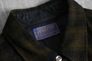 “PENDLETON” dark check B.D shirt