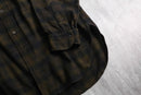 “PENDLETON” dark check B.D shirt