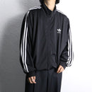 90's "adidas" trefoil logo black track jacket