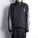 90's "adidas" trefoil logo black track jacket